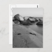 Stenen in het zee briefkaart (Voorkant / Achterkant)