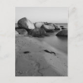 Stenen in het zee briefkaart (Voorkant)