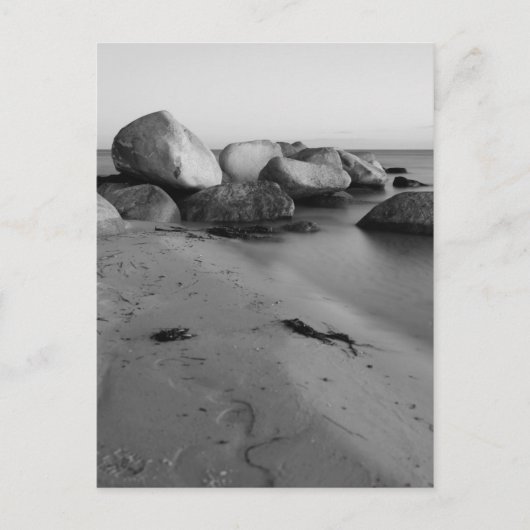 Stenen in het zee briefkaart (Voorkant)