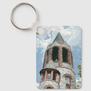 Stenen Kerk Toren Sleutelhanger