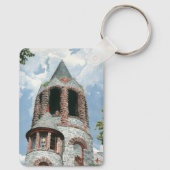 Stenen Kerk Toren Sleutelhanger (Achterkant)
