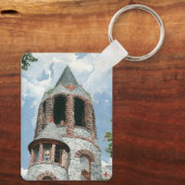 Stenen Kerk Toren Sleutelhanger (Achterkant)