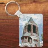 Stenen Kerk Toren Sleutelhanger (Voorkant)