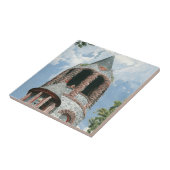Stenen Kerk Toren Tegeltje (Zijkant)