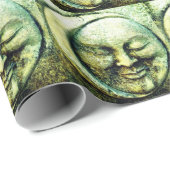 Stenen kijken maan en zon gezicht halve maan cadeaupapier (Rol Hoek)