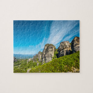 stenen kloosters van Meteora, Griekenland Legpuzzel