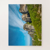stenen kloosters van Meteora, Griekenland Legpuzzel (Verticaal)