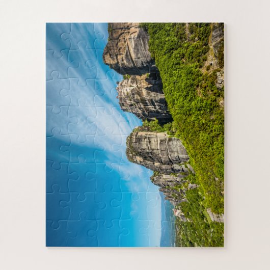 stenen kloosters van Meteora, Griekenland Legpuzzel (Verticaal)