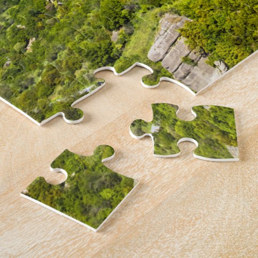 stenen kloosters van Meteora, Griekenland Legpuzzel (Zijkant)