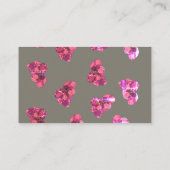 Stenen Kwarts Amethist Visitekaartjes (Achterkant)