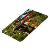 Stenen lantaarn en Torii-poort Magneet (Linkerzijde)