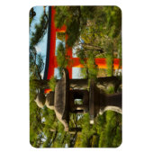 Stenen lantaarn en Torii-poort Magneet (Verticaal)