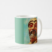 stenen man koffiemok (Voorkant rechts)