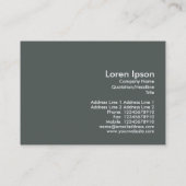 Stenen, mini-foto visitekaartje (Achterkant)