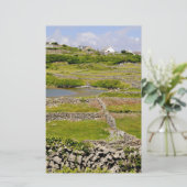 Stenen Muren van Ierland Briefpapier (Staand voorkant)