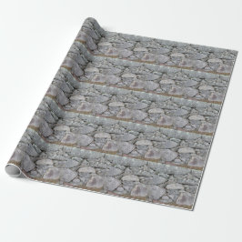 Stenen Muur Cadeaupapier
