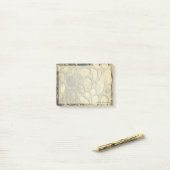 Stenen muur in het zonlicht post-it® notes (Op bureau)