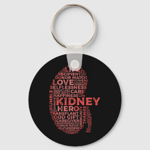 Stenen Nierziekte bewustzijn Patiënt overlevende Sleutelhanger