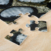 Stenen onder water legpuzzel (Zijkant)