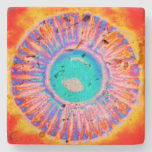 Stenen Onderzetter art design stijl