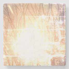 Stenen Onderzetter art design stijl