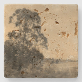 Stenen Onderzetter art design stijl