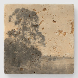 Stenen Onderzetter art design stijl