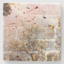 Stenen Onderzetter art design stijl