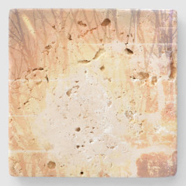 Stenen Onderzetter art design stijl