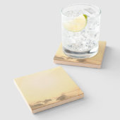 Stenen Onderzetter art design stijl (Zijkant)