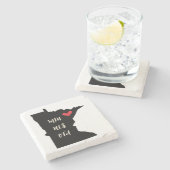  stenen Onderzetter Minnesota (Zijkant)