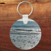 Stenen op strand sleutelhanger (Voorkant)