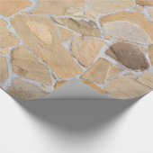 Stenen patroon cadeaupapier (Hoek)