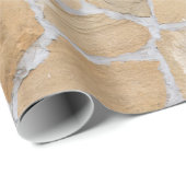 Stenen patroon cadeaupapier (Rol Hoek)