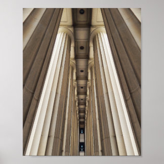 Stenen Pilaren Poster