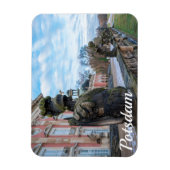 Stenen ridderbeelden bij paleis in Potsdam Magneet (Verticaal)