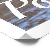 Stenen ridderbeelden bij paleis in Potsdam Poster (Hoek)