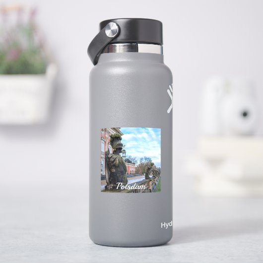Stenen ridderbeelden bij paleis in Potsdam Sticker (HydroFlask)