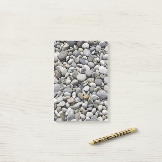 Stenen, Rocks Texture Post-it® Notes (Op bureau)