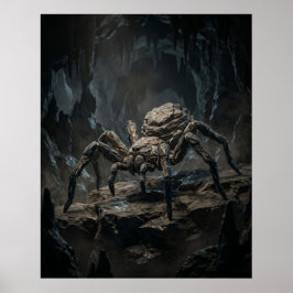 Stenen Spin Vergeten Grot Poster