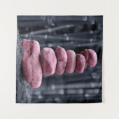 stenen stapel wandkleed (Voorkant (horizontaal))