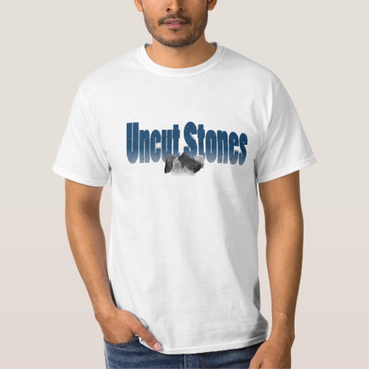 Stenen T-shirt zonder snede (Voorkant)