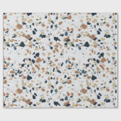 Stenen Terrazzo Patroon  Cadeaupapier (Vlak)