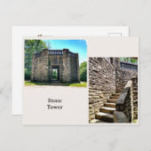 Stenen toren Duet Briefkaart (Voorkant / Achterkant)