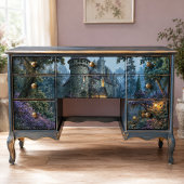 Stenen Toren Fantasie Kasteel Decoupage Tissuepapier