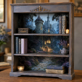 Stenen Toren Fantasie Kasteel Decoupage Tissuepapier