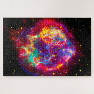 Stenen van de Cassopeia Constellation. Jigzaag Puz Legpuzzel