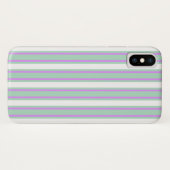 Stenen van mint en lila snoep Case-Mate iPhone case (Achterkant (horizontaal))