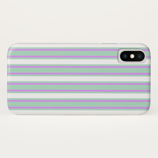 Stenen van mint en lila snoep Case-Mate iPhone case (Achterkant (horizontaal))