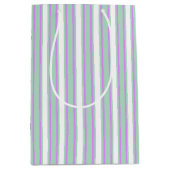 Stenen van mint en lila snoep medium cadeauzakje (Voorkant)